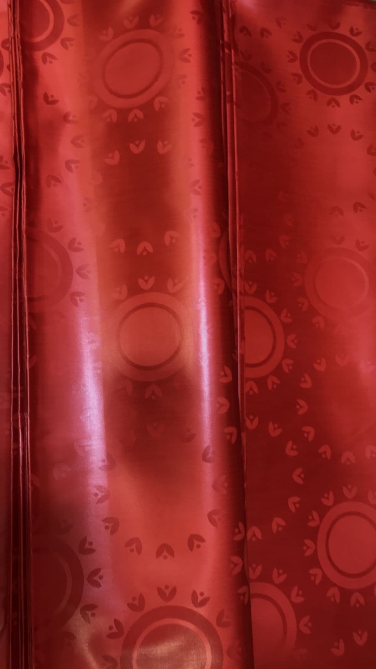 Guinea Brocade Wine fabric