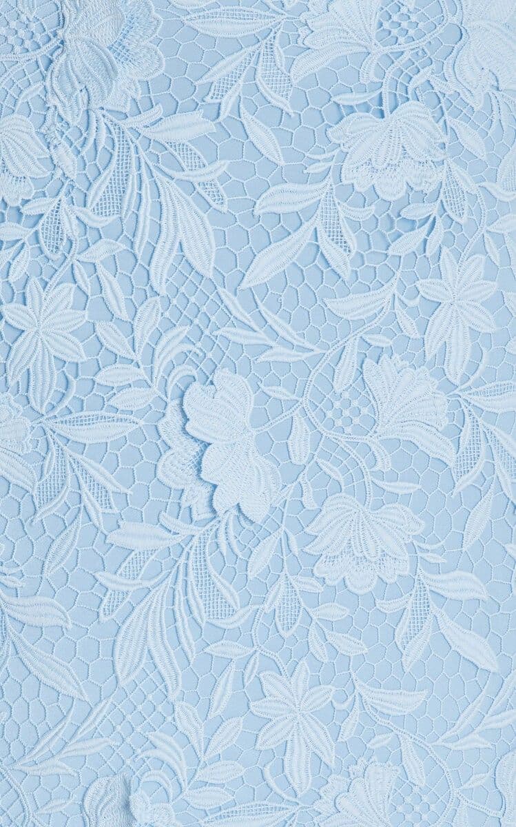 Sky Blue Lace fabric