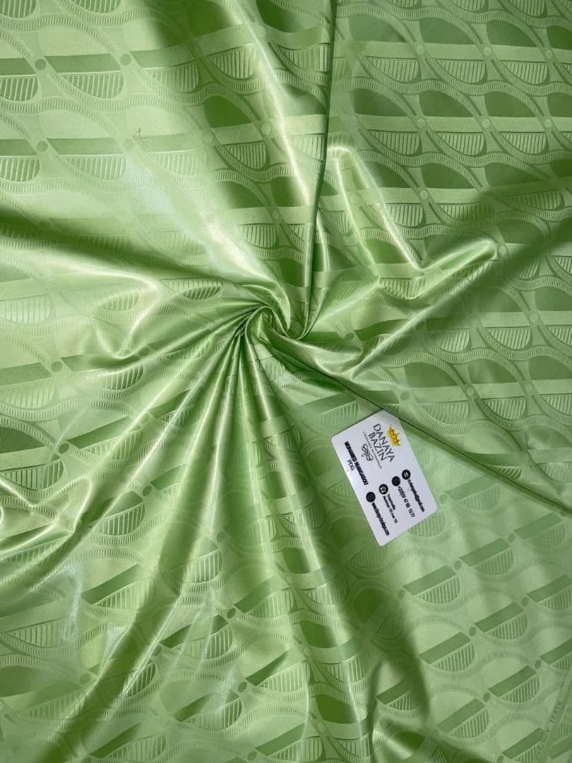 Guinea Brocade Olive fabric