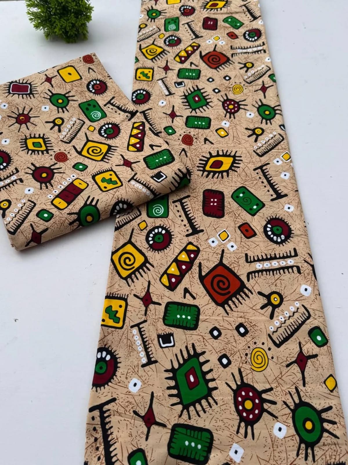 Tribal Ankara 08 fabric