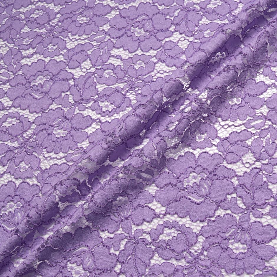 Lavender Lace Cloth fabric
