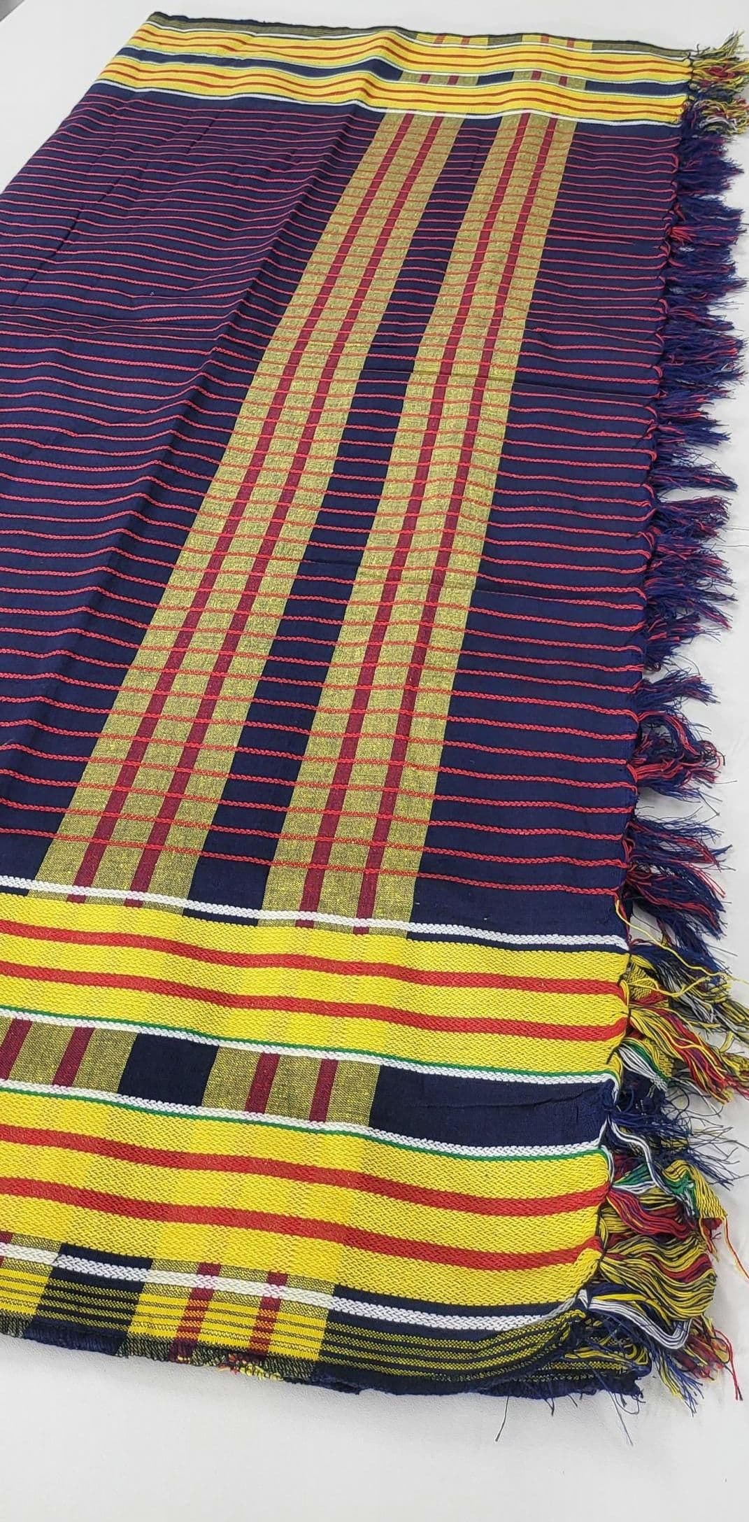 Akwete Midnight fabric