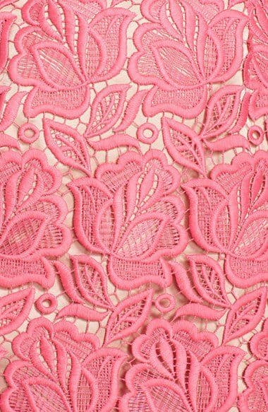 Cord Lace Pink fabric