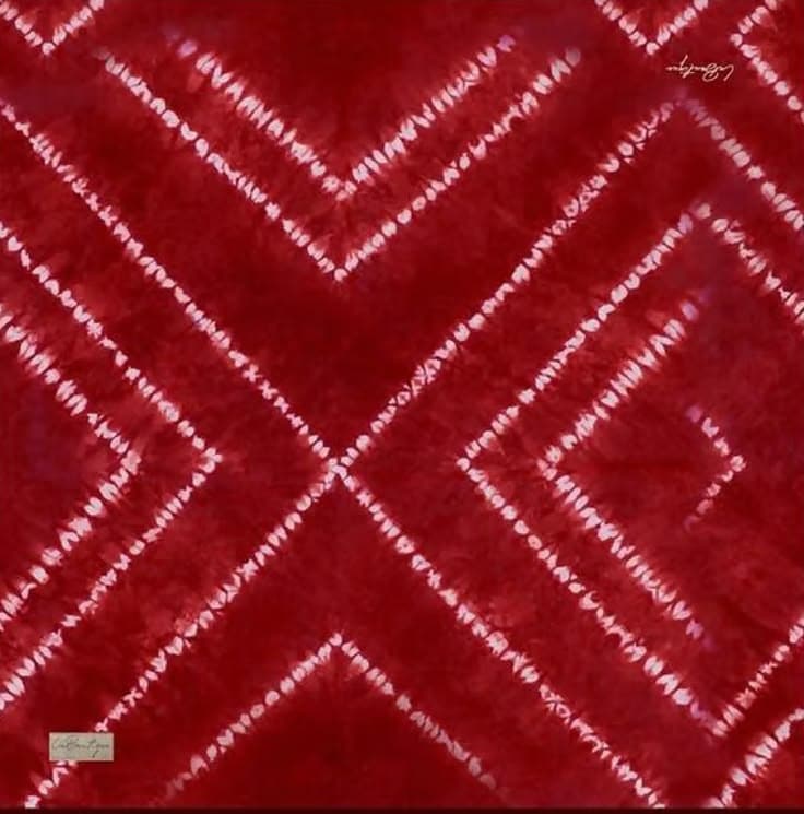 Adire Bugundary fabric